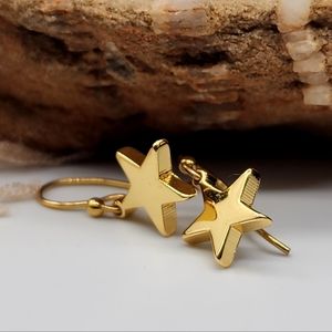 FP Jewelry Hypoallergic Small Star Petitte 14K Gold plated Minimalist Earrings